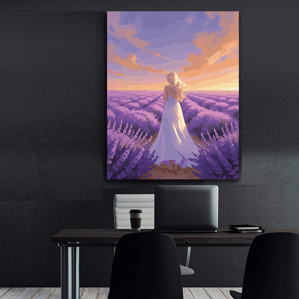 Pictura pe Numere – Vis de lavanda 6971