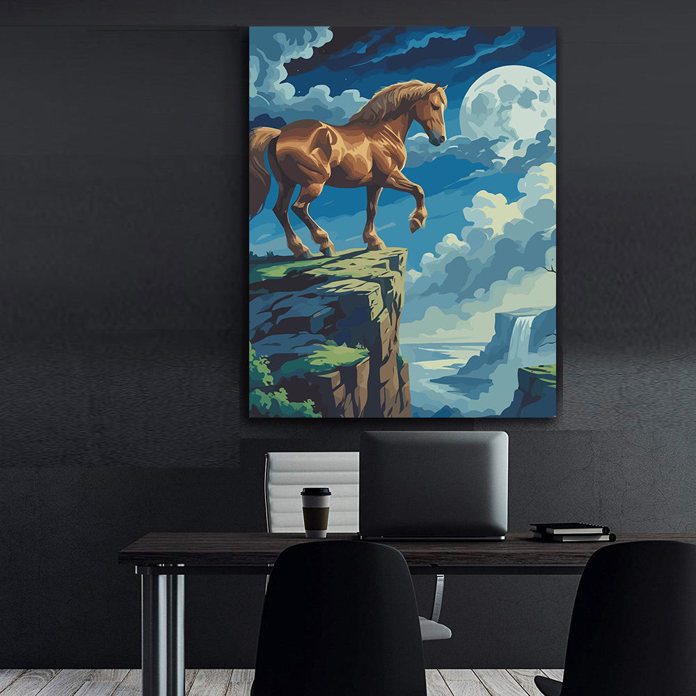 Pictura pe Numere – Armasarul de bronz 7348
