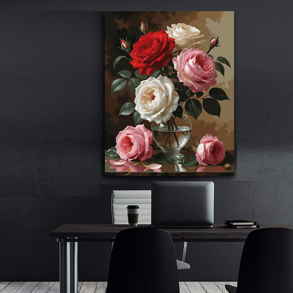 Pictura pe Numere – Petale in Timp 6673