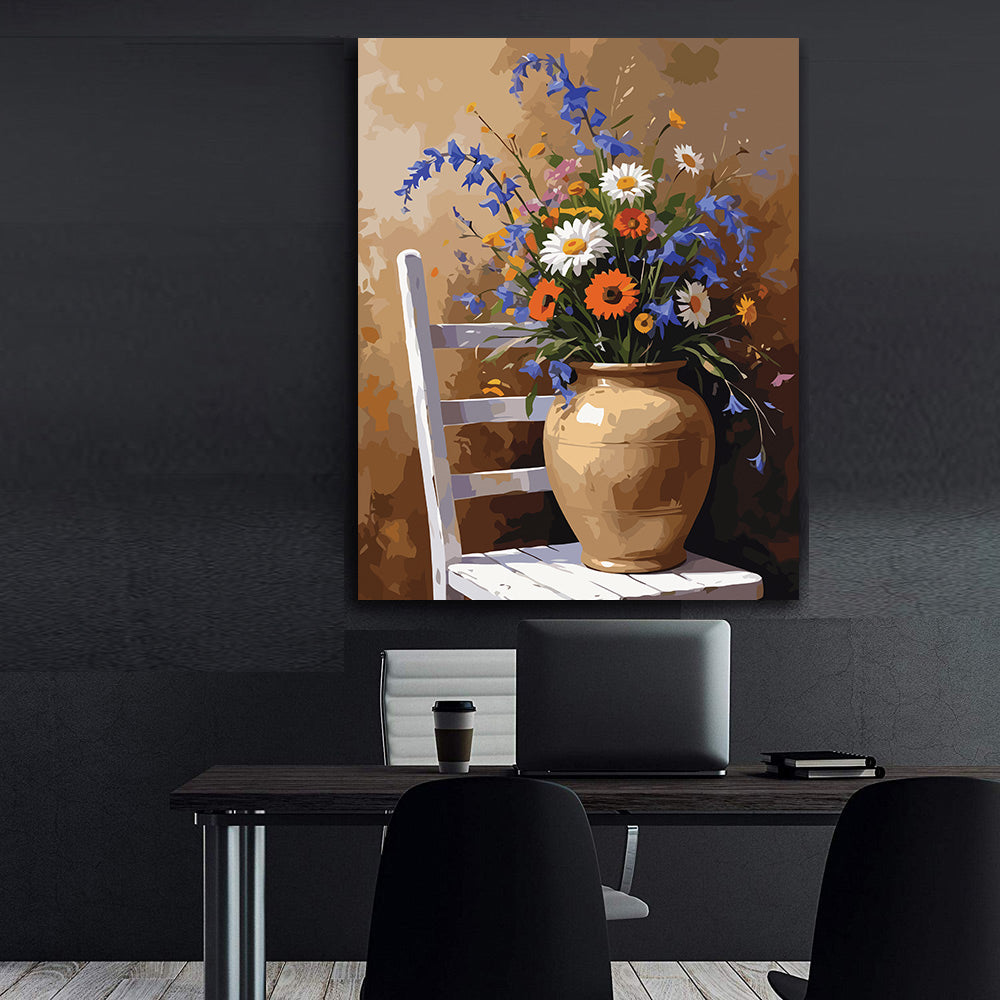 Pictura pe Numere – Simfonia florilor rustice 7026