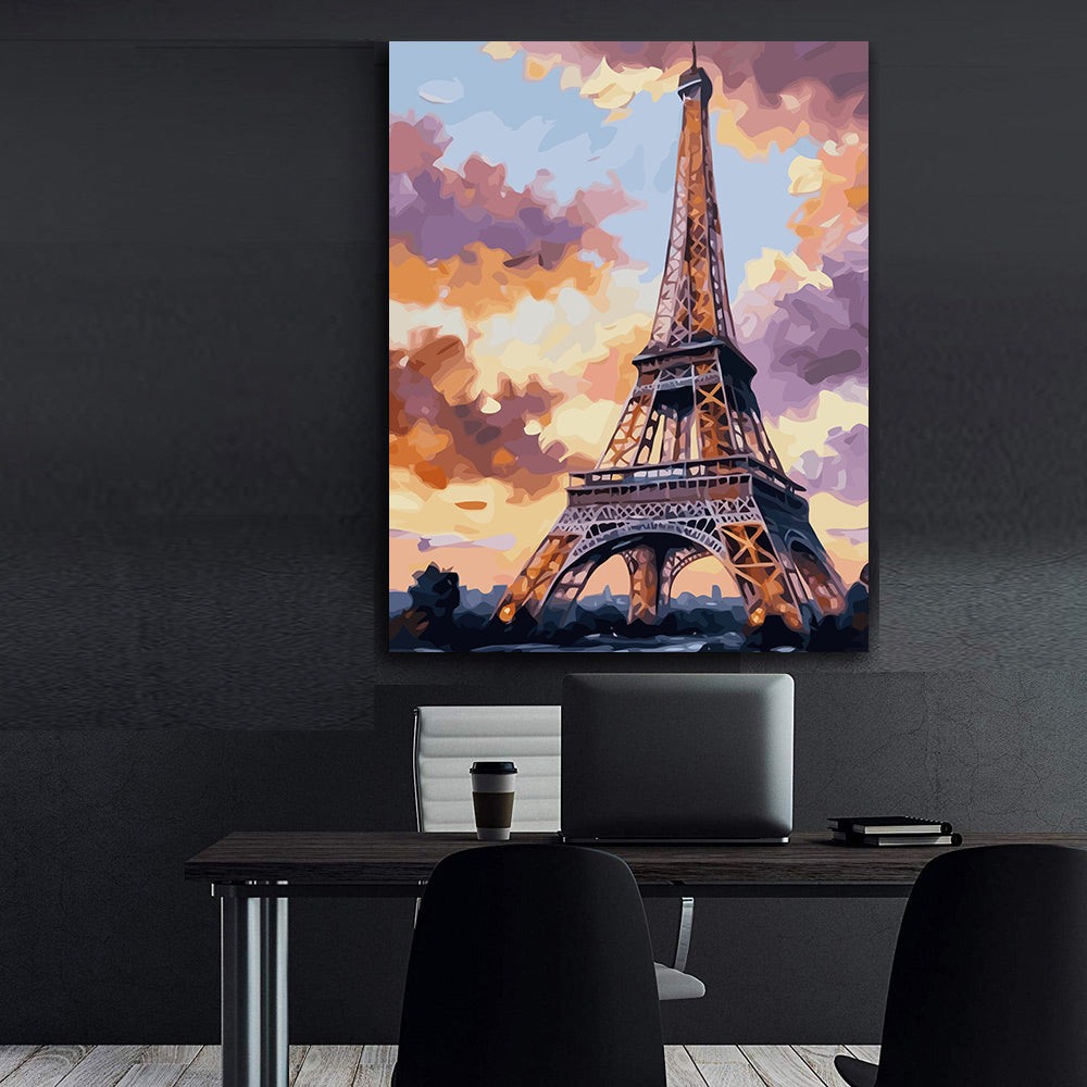 Set Pictură pe numere – Turnul Eiffel 6454