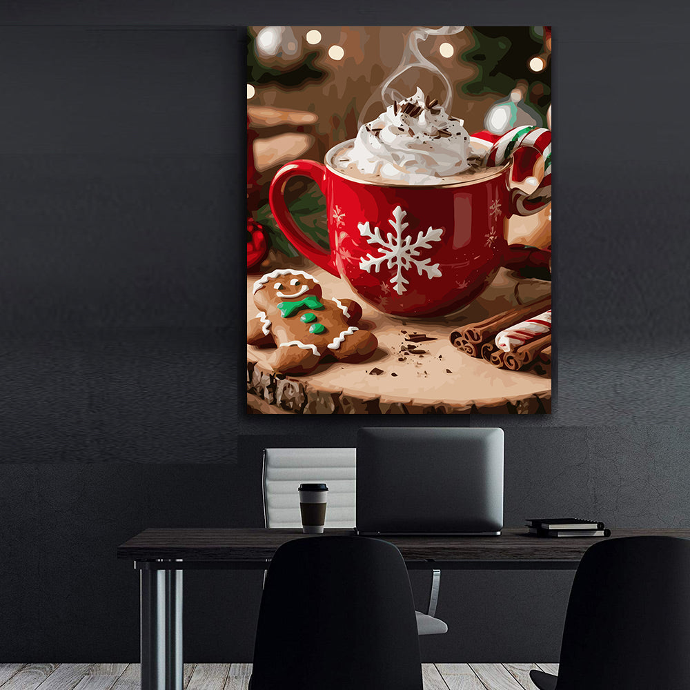 Set Pictură pe numere – Băutură Caldă 6177