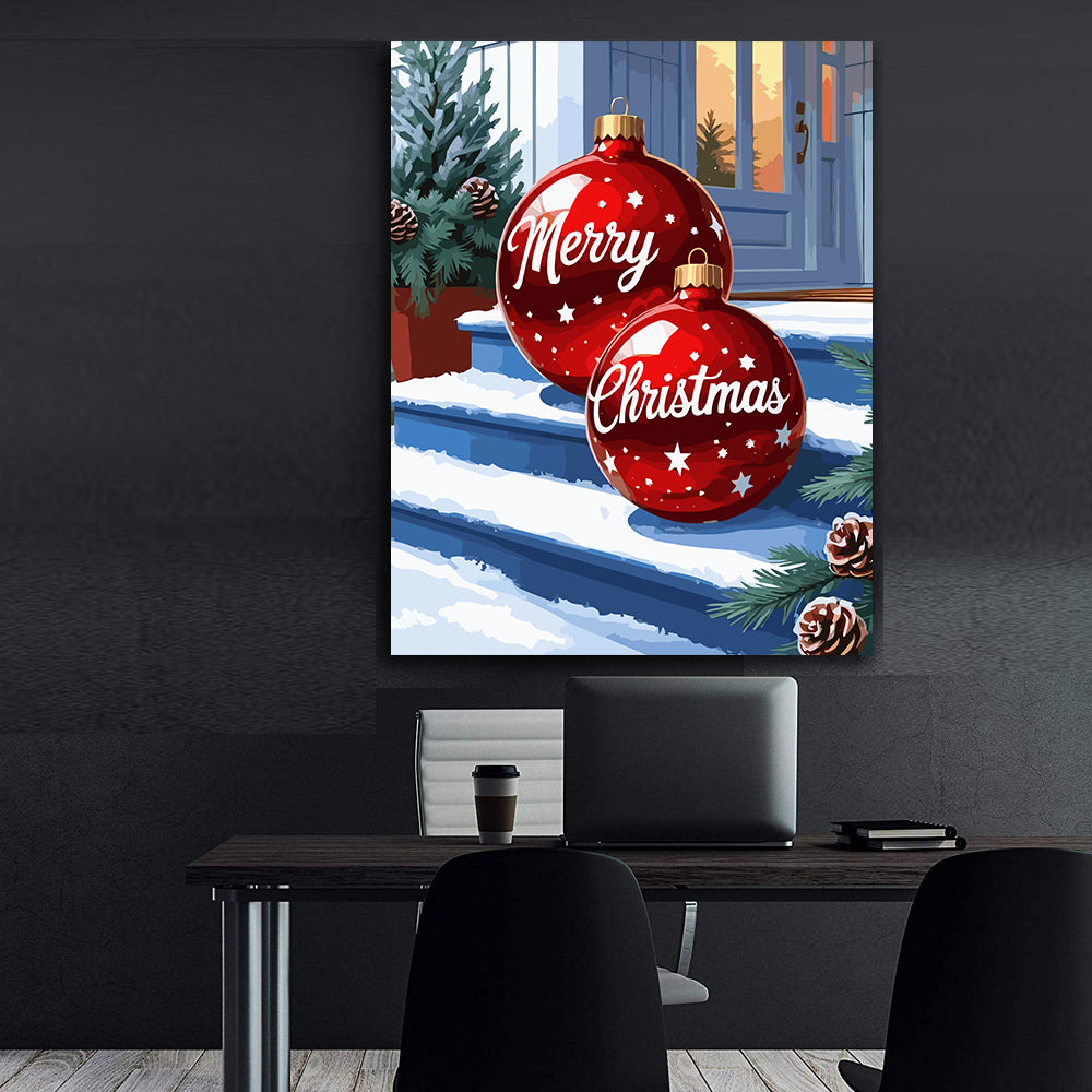 Set Pictură pe numere – Merry Christmas 6228