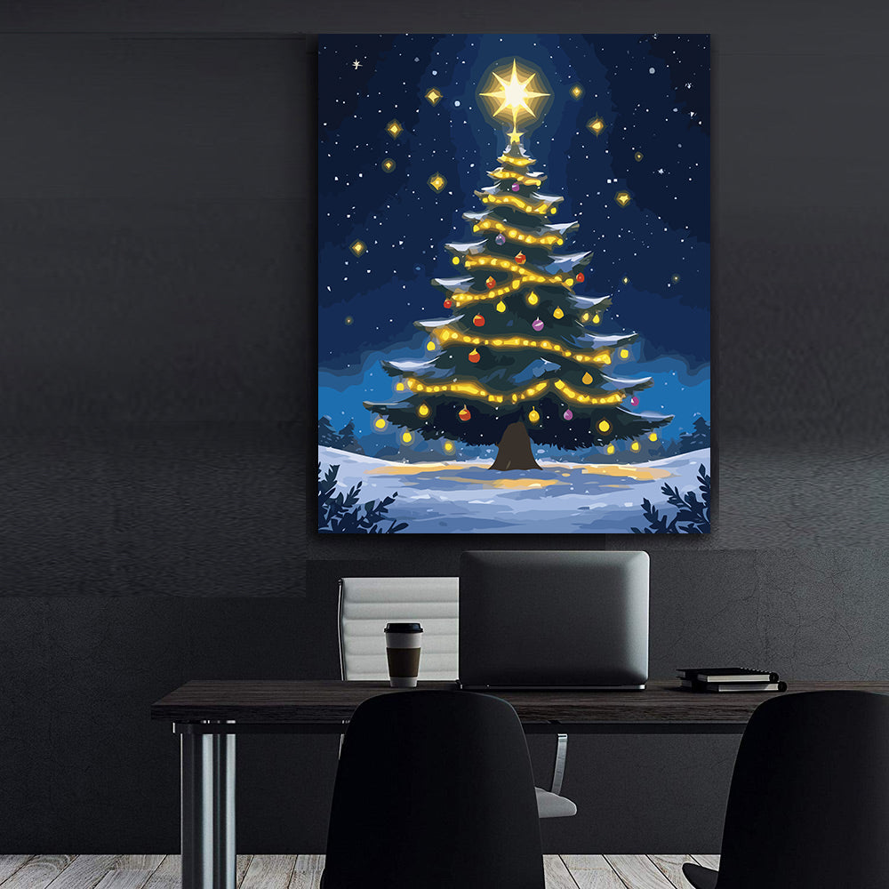 Set Pictură pe numere – Brad De Crăciun 6211