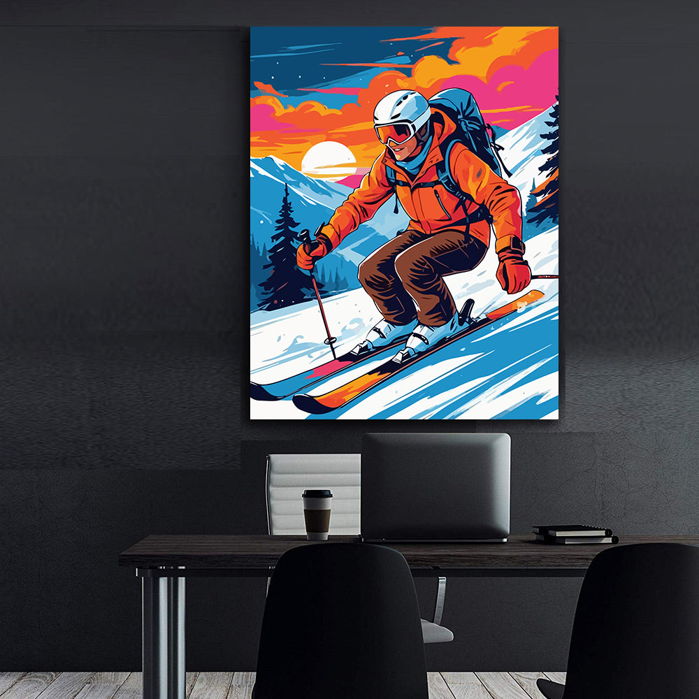 Set Pictură pe numere – Activități De Iarnă 6170