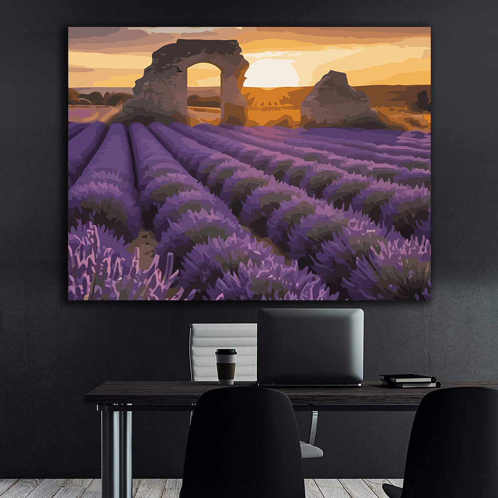 Pictura pe Numere – Amintiri de purpura 7126