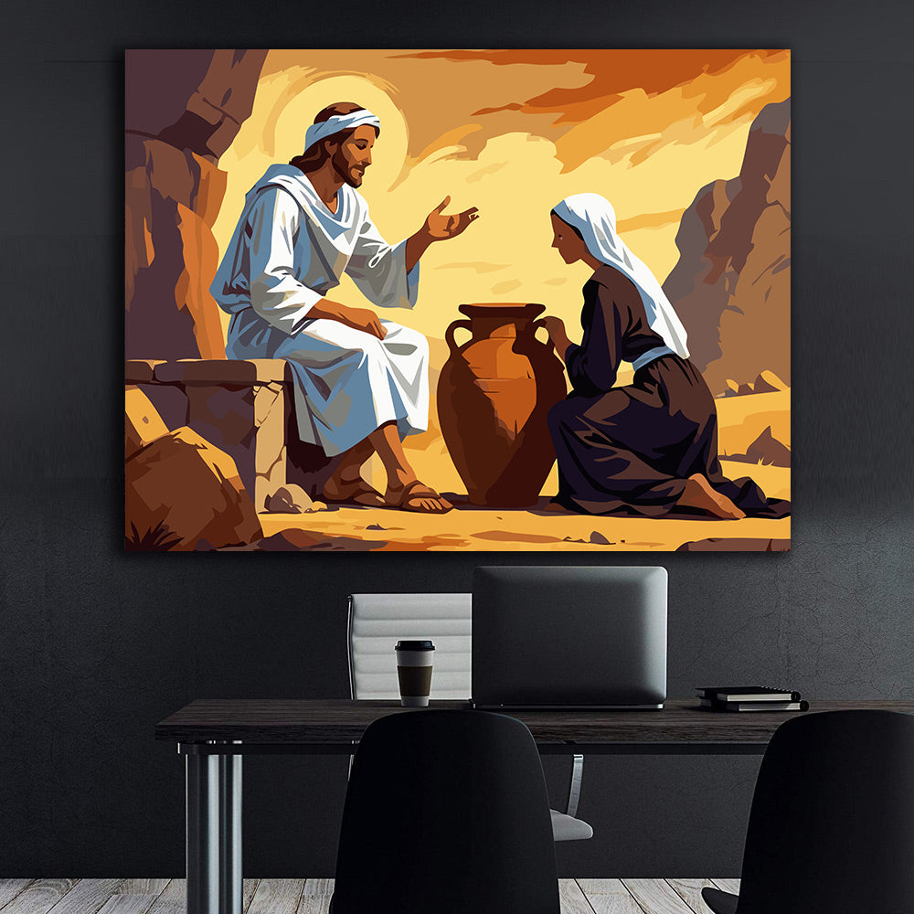 Set Pictură pe numere – Darul Apei Vii 6386