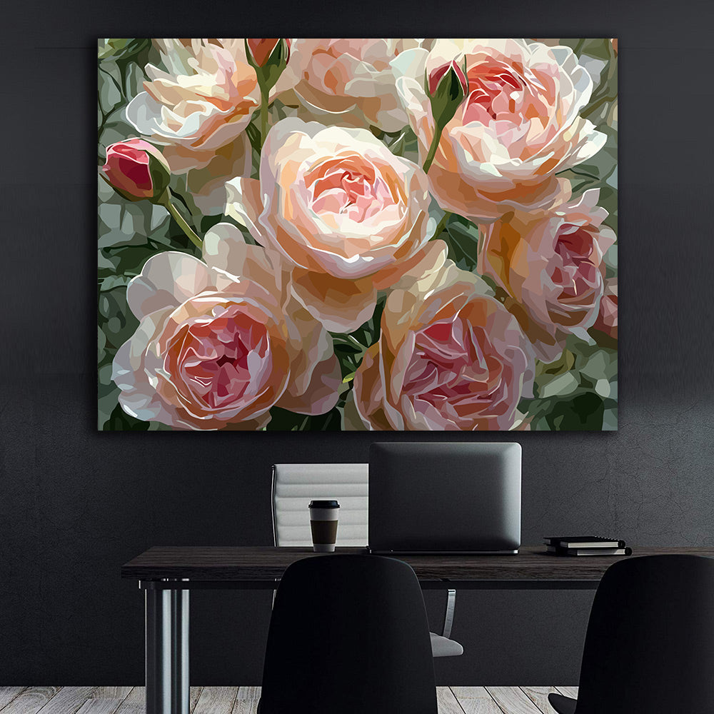 Pictura pe Numere – Esenta de Roz 6660