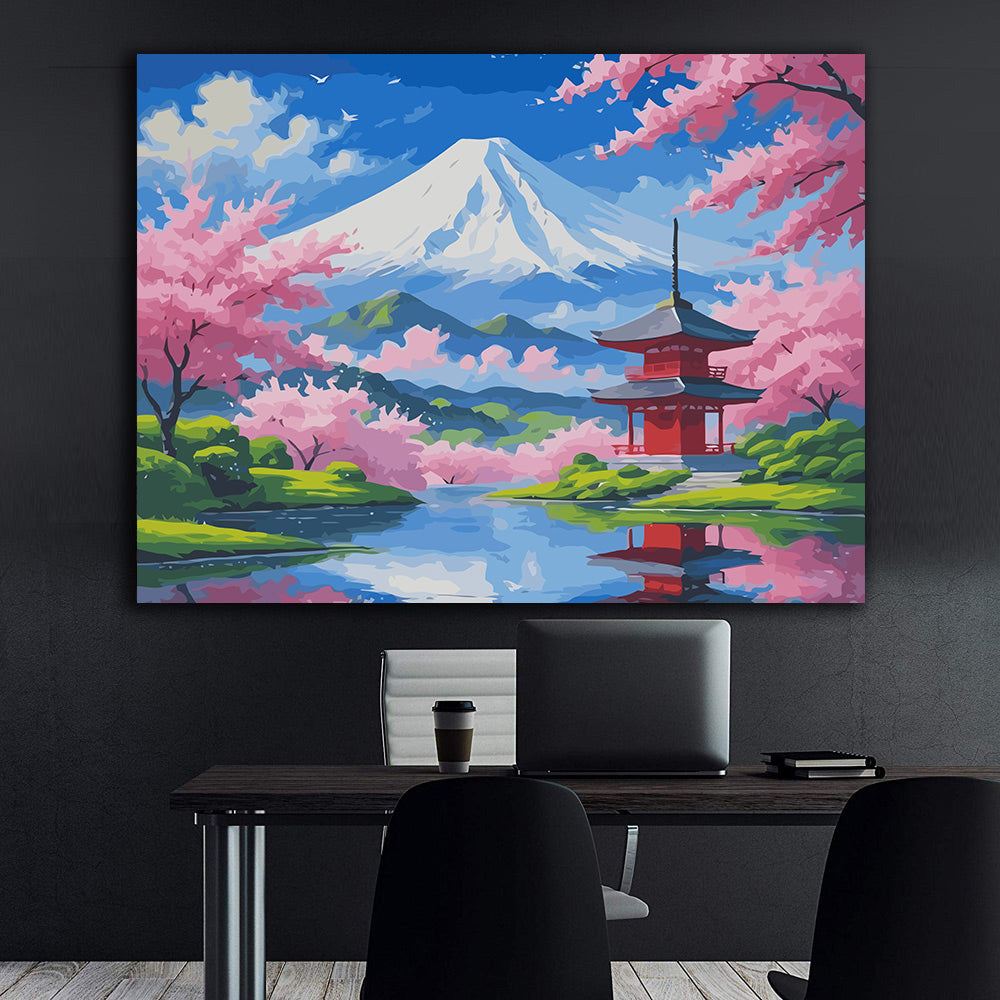 Pictura pe Numere – Primavara in Japonia 6669