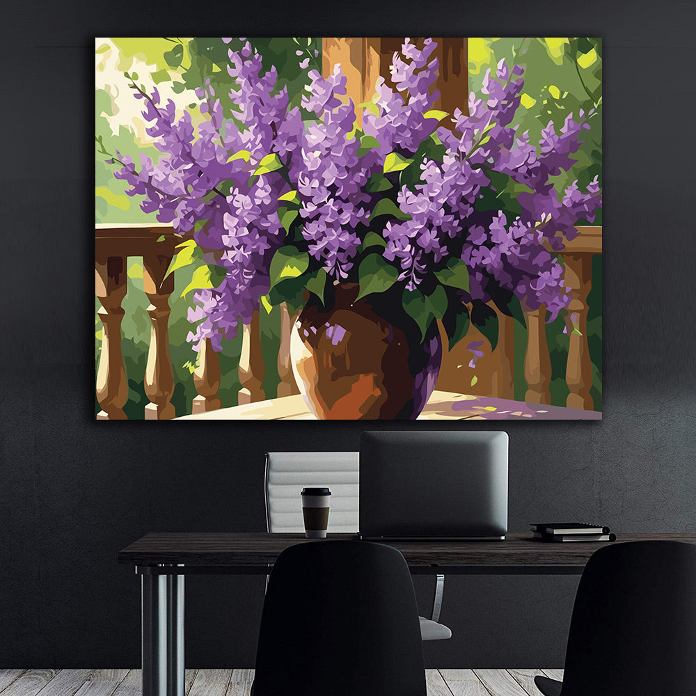 Pictura pe Numere – Aromă de liliac 7211