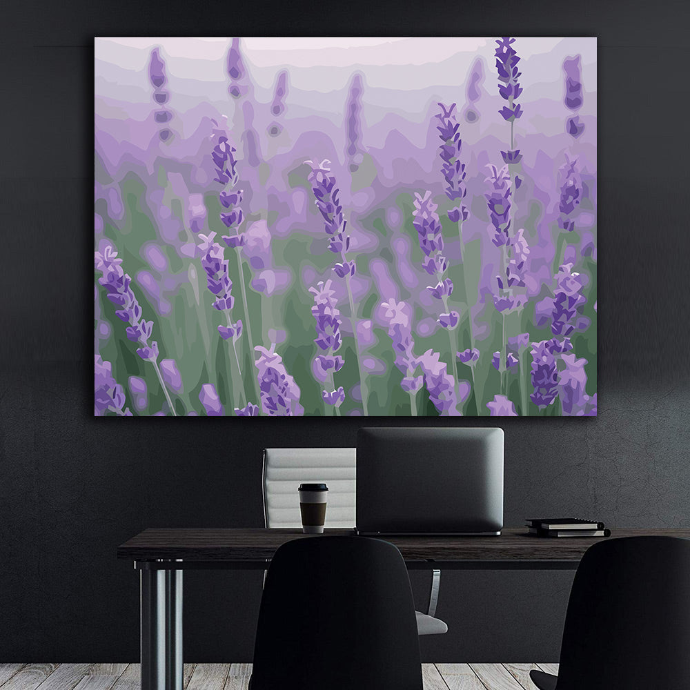 Pictura pe Numere – Lan de lavanda 6886