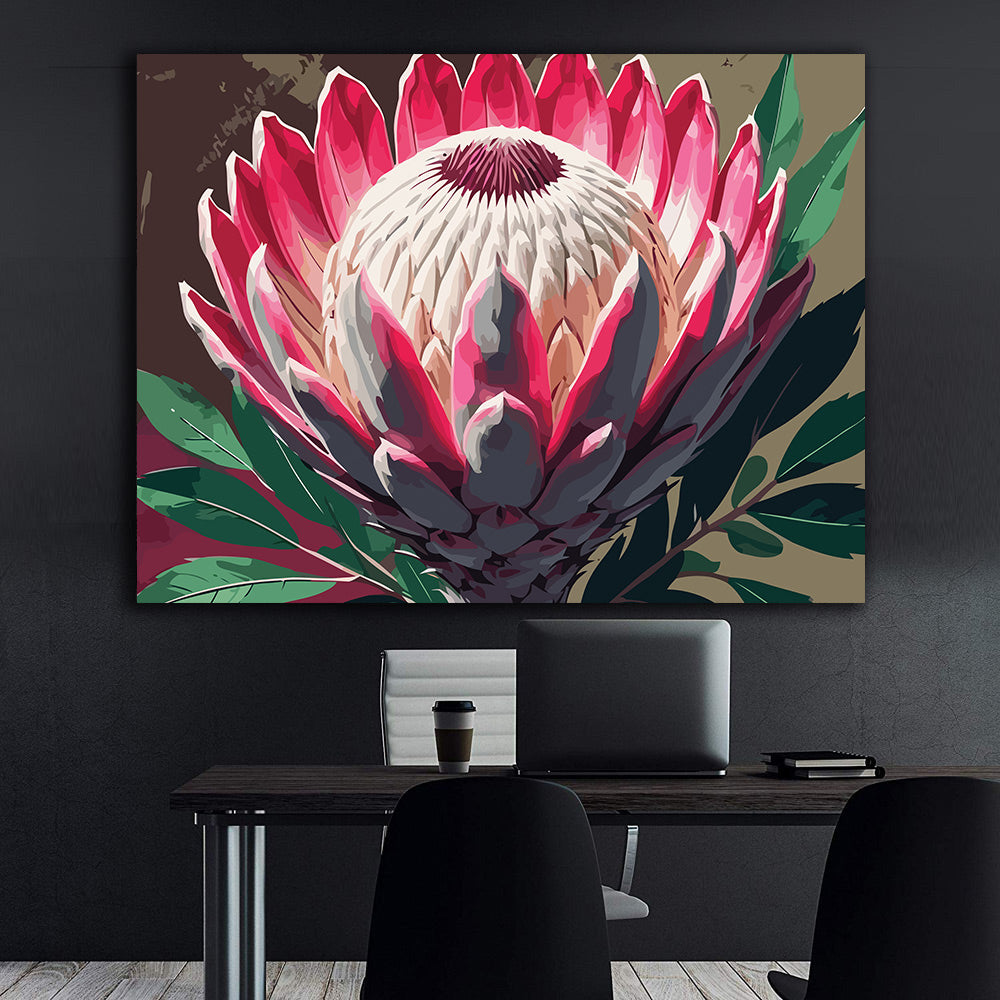 Pictura pe Numere – Coroana exotica 6929