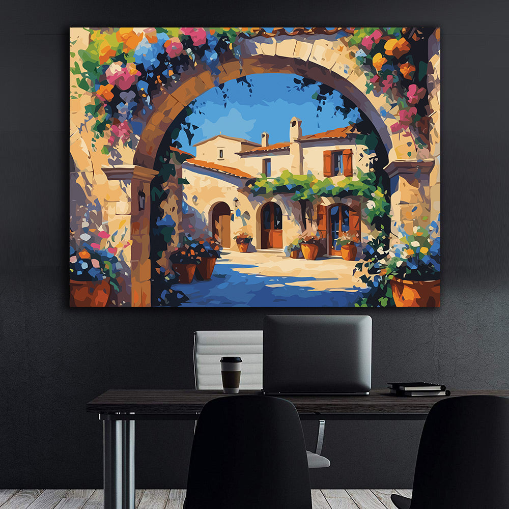 Pictura pe Numere – Orasul florilor 6959