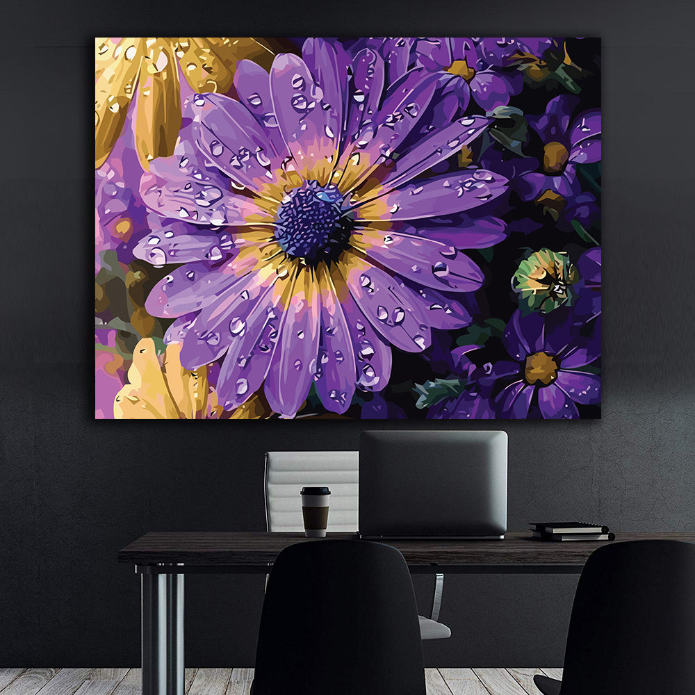 Pictura pe Numere – Margarete africane 7291