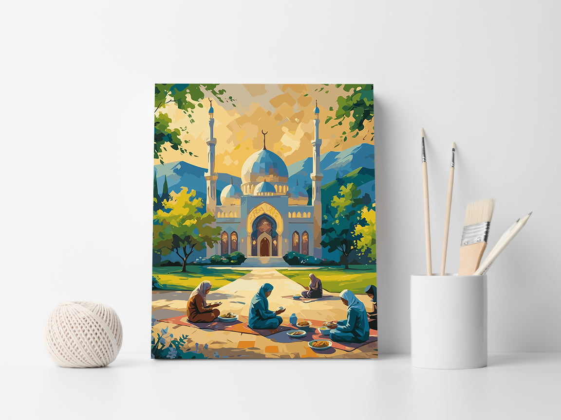 Set Pictură pe numere – Sărbătoarea De Ramadan 6351