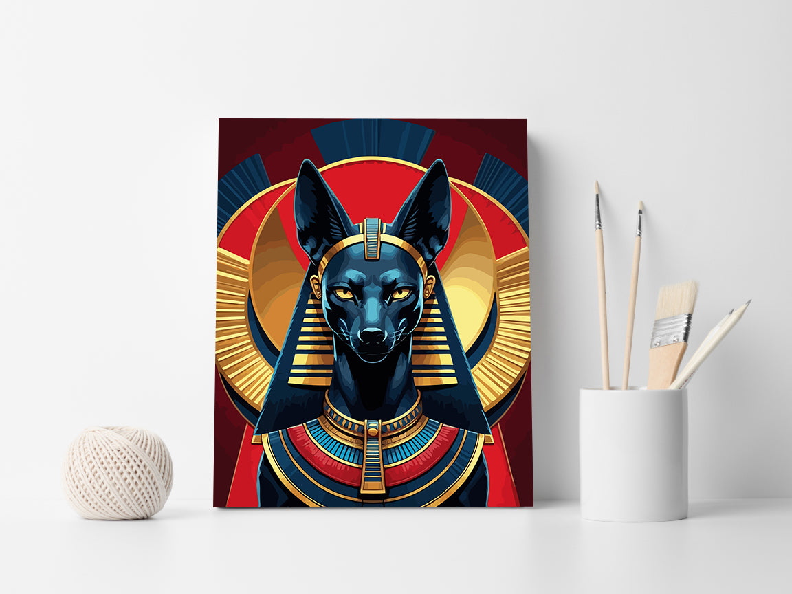 Set Pictură pe numere – Gardianul Tărâmului Morților 6384