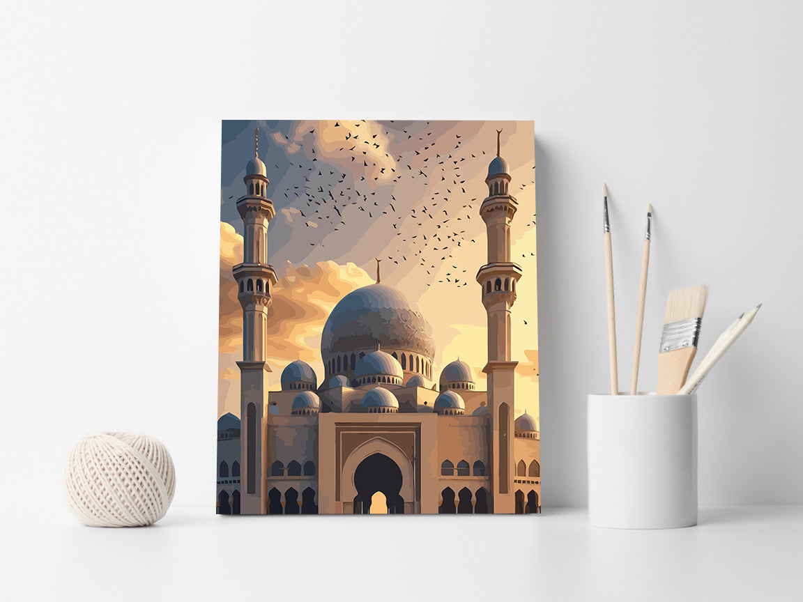 Set Pictură pe numere – Farul Cunoașterii Islamice 6394