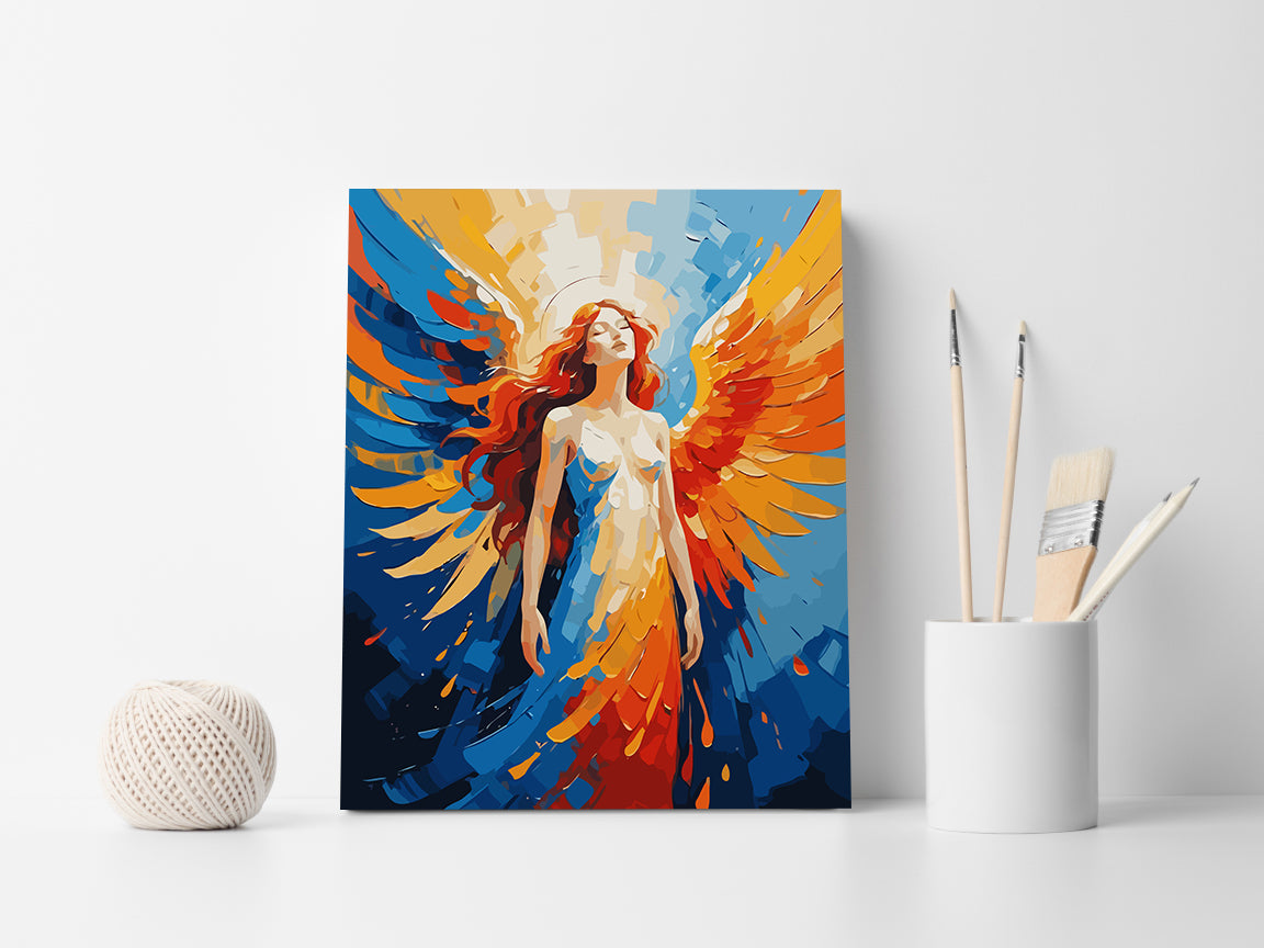 Set Pictură pe numere – Îngerul Răsăritului 6406