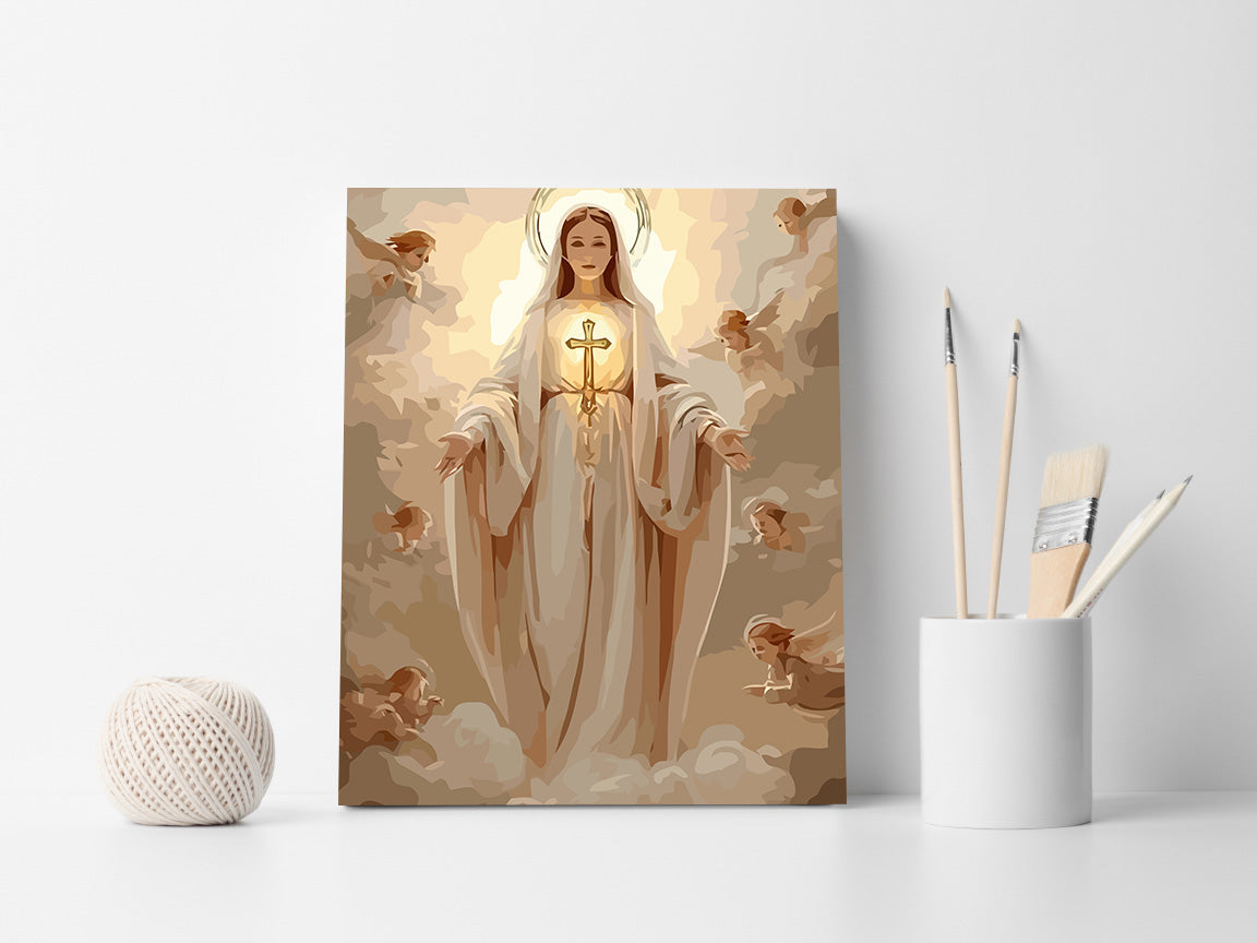 Set Pictură pe numere – Fecioara Maria 6279