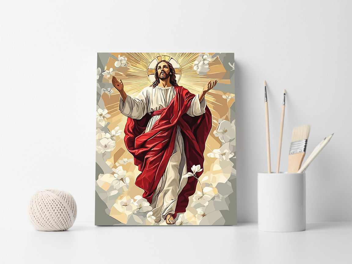 Set Pictură pe numere – Isus Hristos 6245