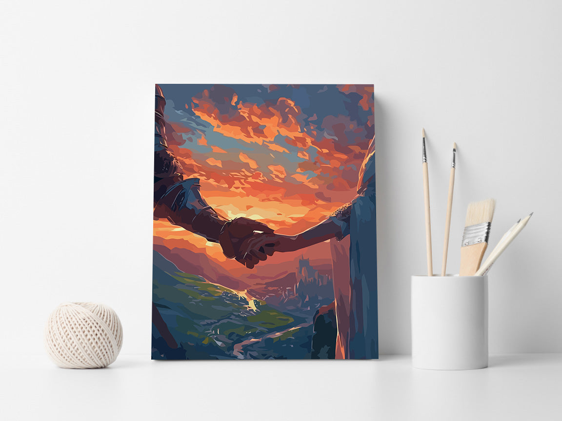 Set Pictură pe numere – Limbajul Îndrăgostiților 6427