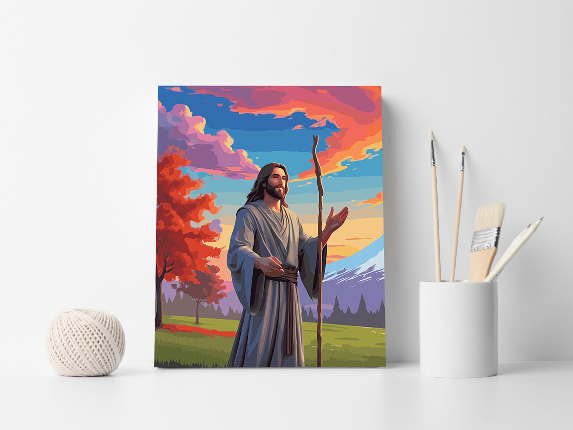 Set Pictură pe numere – Iisus Hristos 6348