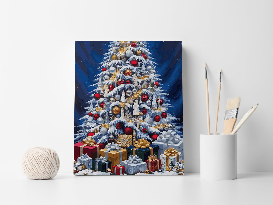 Set Pictură pe numere – Brad De Crăciun 6205