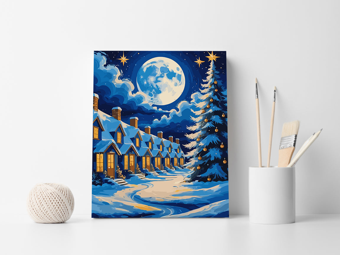 Set Pictură pe numere – Magia Iernii 6144