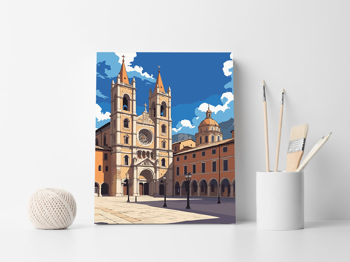 Set Pictură pe numere – Catedrala Modena 6295