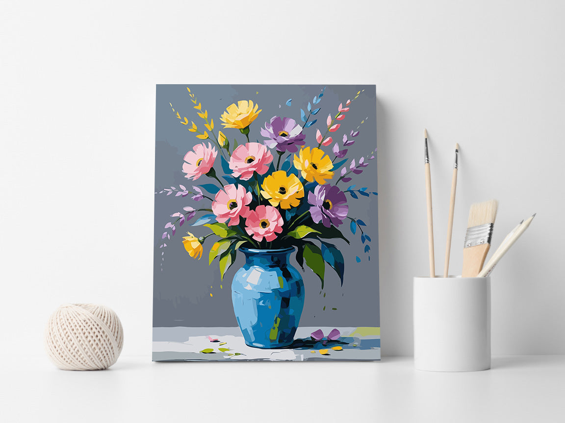Pictura pe Numere – Ecouri de Lumina in Azur 6786
