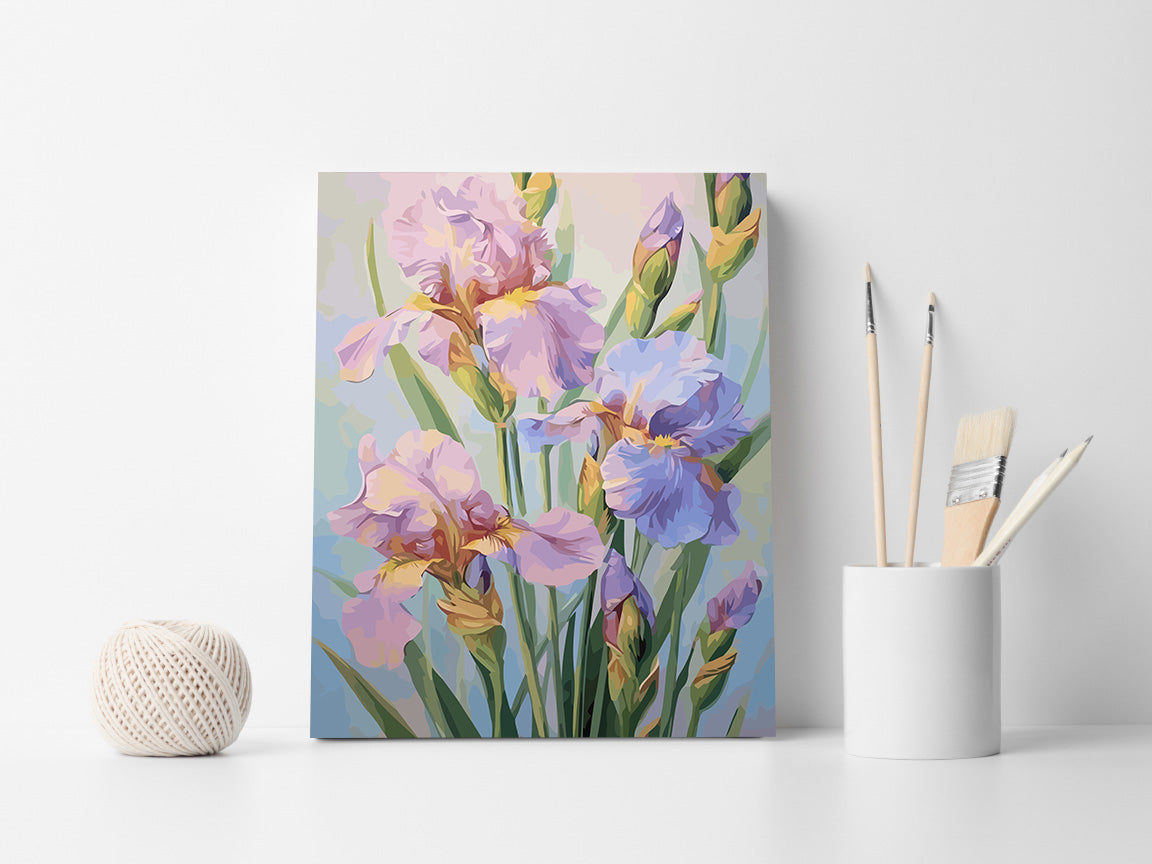 Pictura pe Numere – Petale de Matase 6588