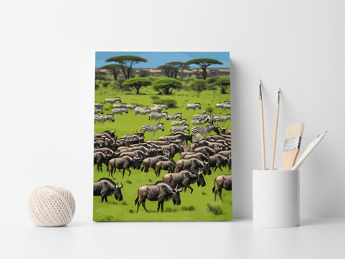 Pictura pe Numere – Marea migratie 7349