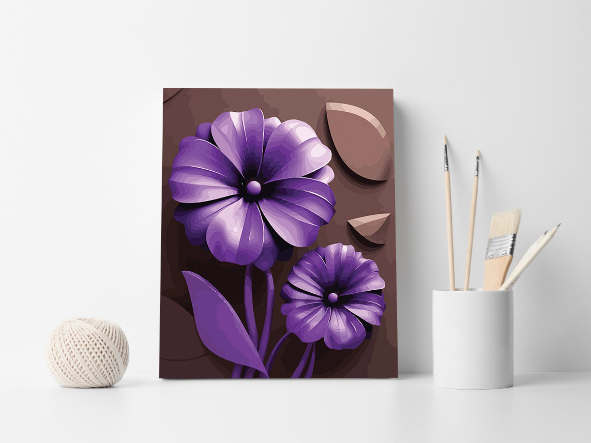 Pictura pe Numere – Ecouri violete 7128