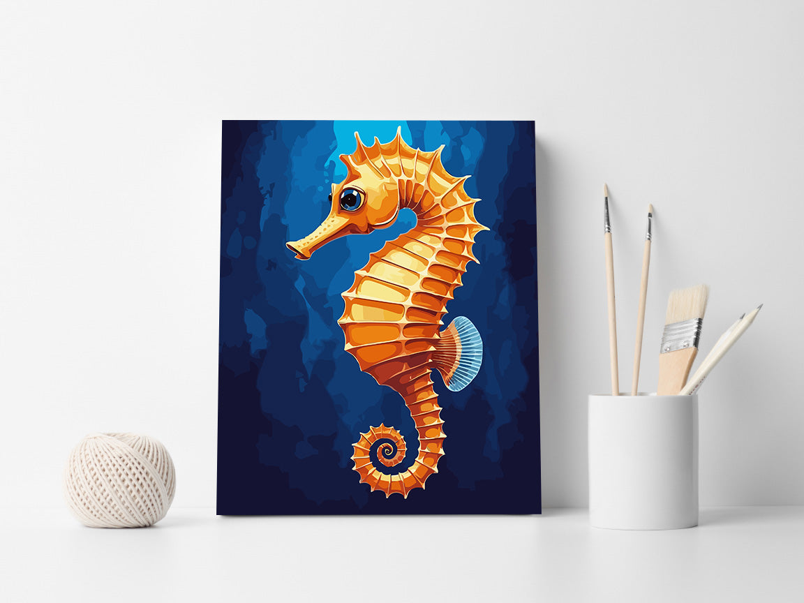Pictura pe Numere – Dansul calutului de mare 7457