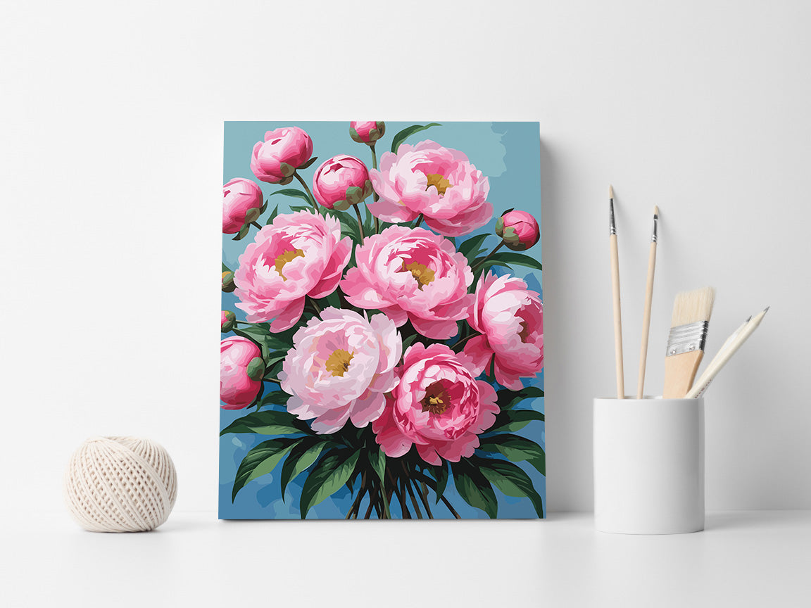 Pictura pe Numere – Simfonia bujorilor 7118