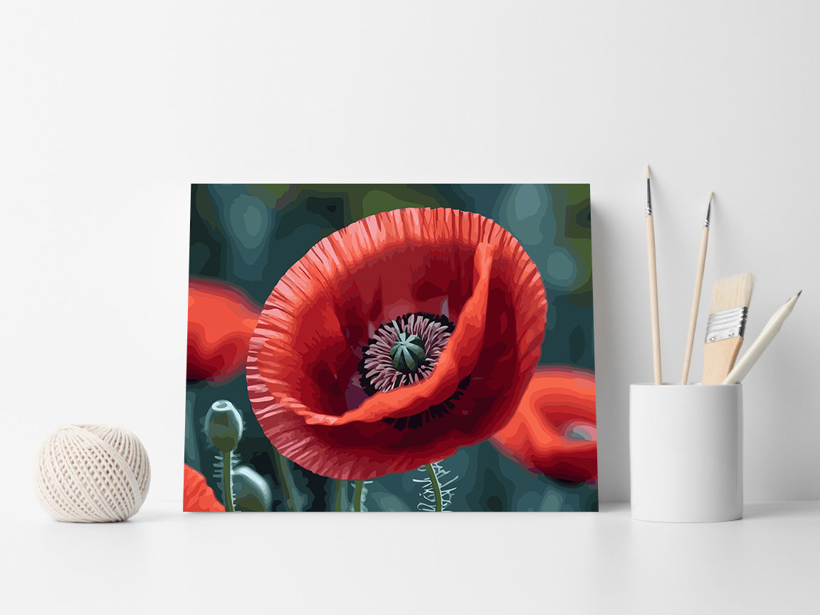 Pictura pe Numere – Inima de Carbune 6795