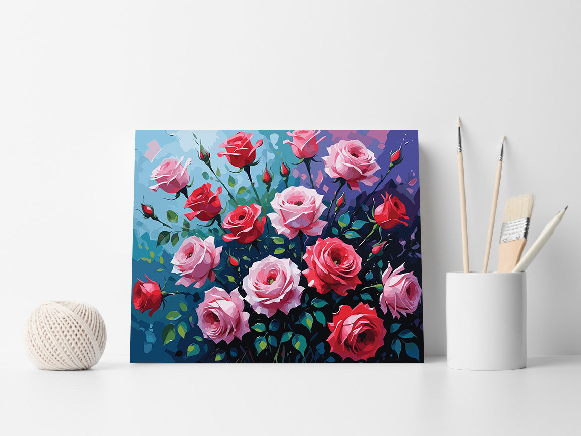 Pictura pe Numere – Seductie in roz 6955