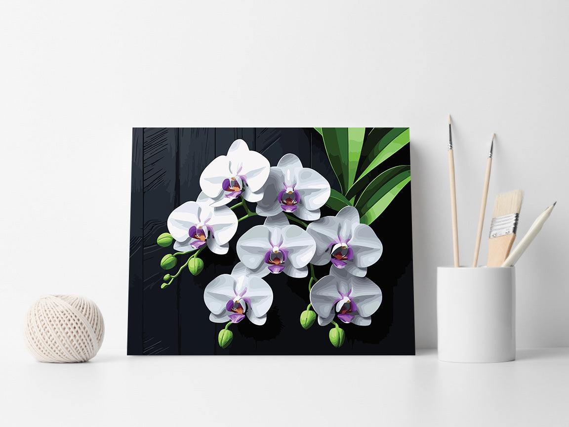 Pictura pe Numere – Soapta orhideelor 7090